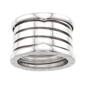 BVLGARI B-ZERO1 5Band Ring 18K White Gold 750 Size50 5-5.25(US)